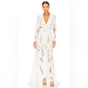 Elliatt White Lace Wedding Dress